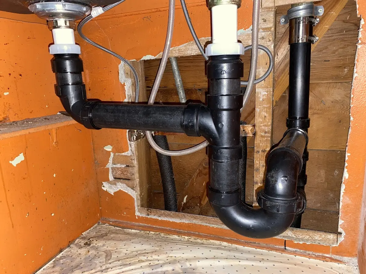 Professional Repiping Services equipment and tools on the job in Amelia